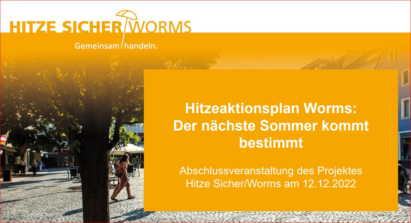 Hitzeaktionsplan Worms