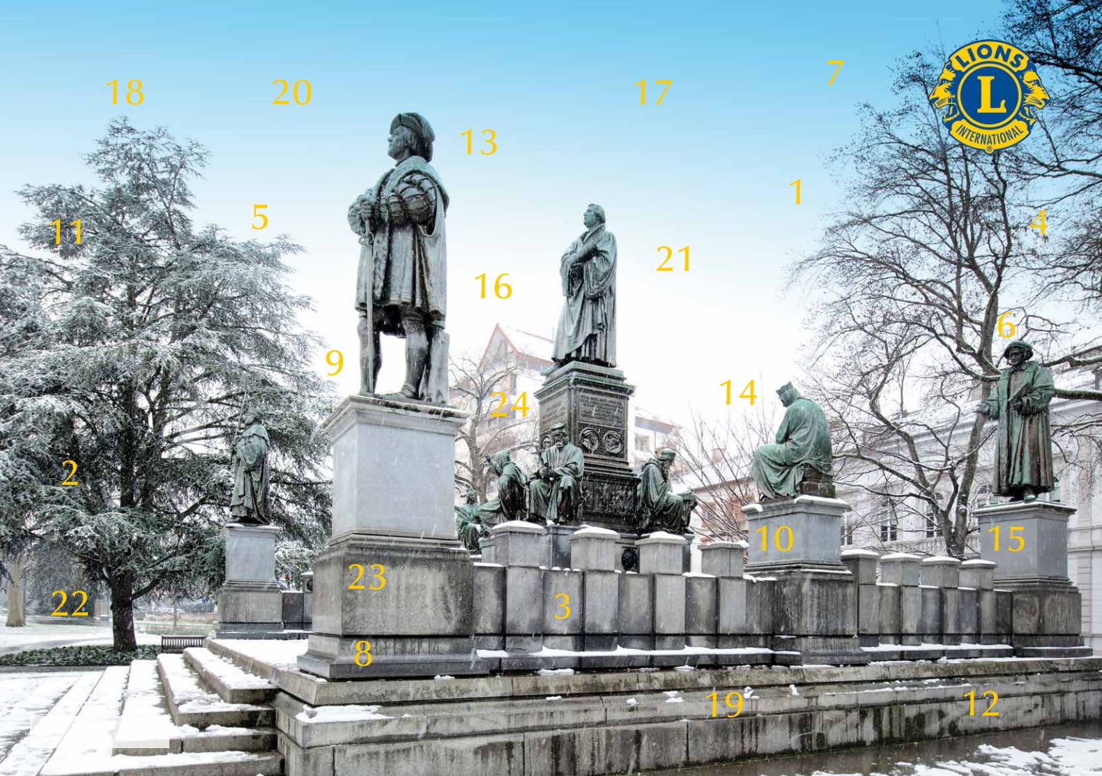 Adventskalender 2021 Cover-mit Türnummern