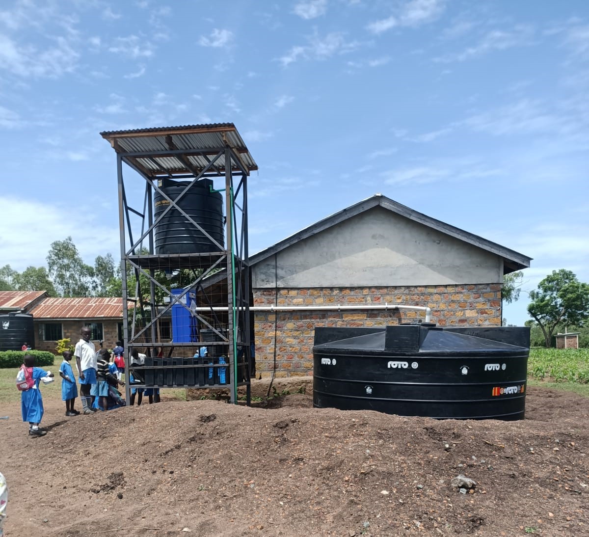 Trinkwasser für eine Schule in Kenia